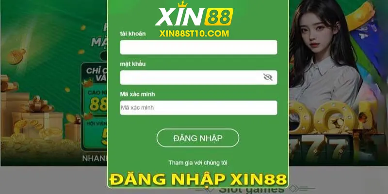 đăng nhập xin88